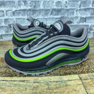 Nike Air Max 97 Utility Thunder Grey-Electric Green BQ5615-002 Mens Size 9 Rare